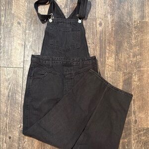Levi's Charcoal Denim Overalls